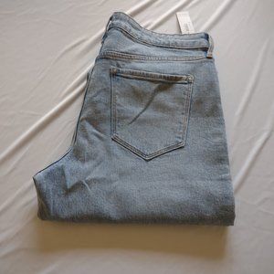 Old Navy Vintage Style High Waist Light Blue Denim